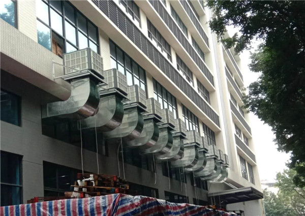 橡塑廠車間降溫?fù)Q氣策劃方案